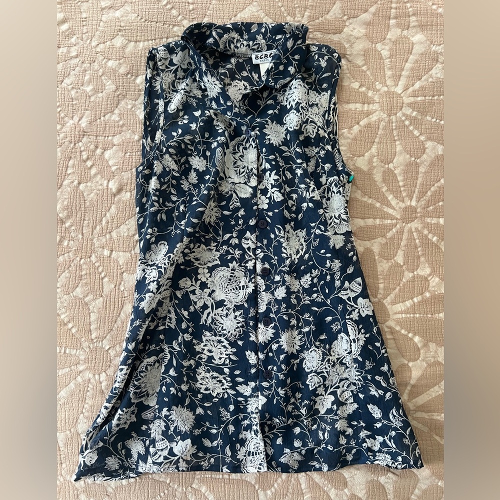 Vintage BCBG Sheer Top